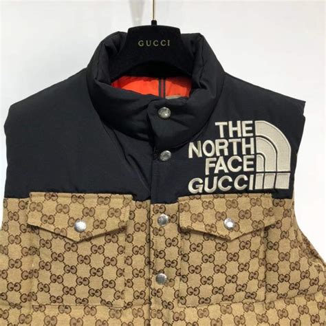 gucci open vest|gucci north face puffer vest.